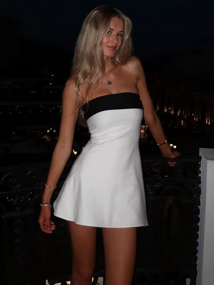 Strapless Mini Dress