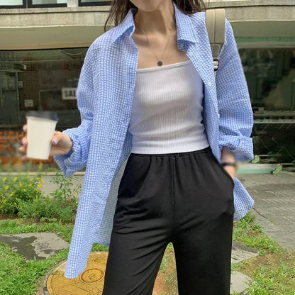 Korean style casual shirt